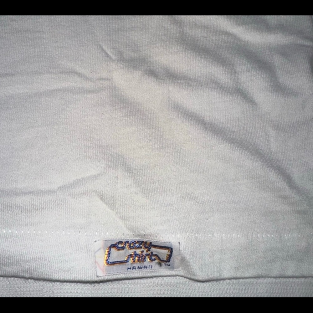 Vintage 80s Crazy Shirts B. Kilban Los Angeles 1984 Olympics Cat T-Shirt Small - Picture 5 of 12